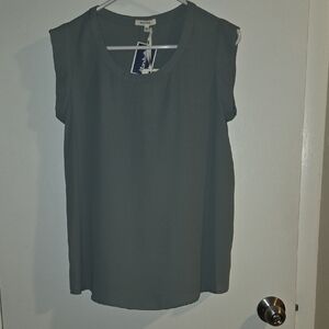 Pleione Sleeveless Blouse - Green